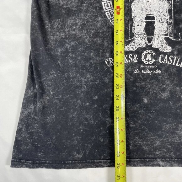 Death Row Records x Crooks & Castles T-Shirt Black Men's Large - Picture 8 of 8
